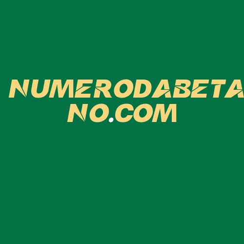 Logo da NUMERODABETANO